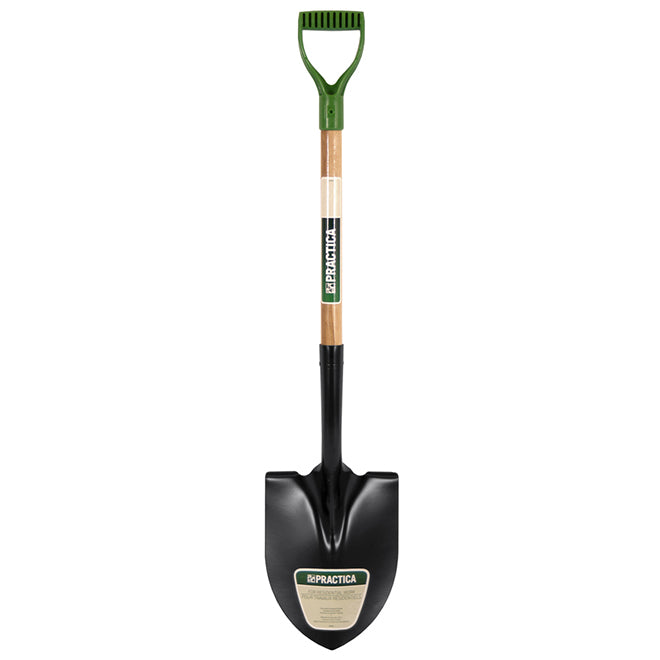 Practica Round Point Shovel 39.5"