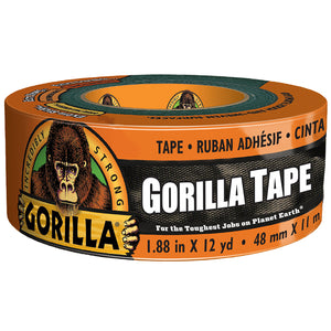 Gorilla Tape Tough 1.8"x12yd Black