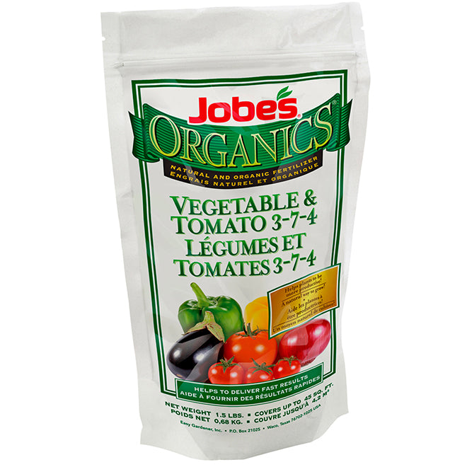 Jobes Tomatoes & Vegetable Fertilizer 1.5 lbs 3-7-4
