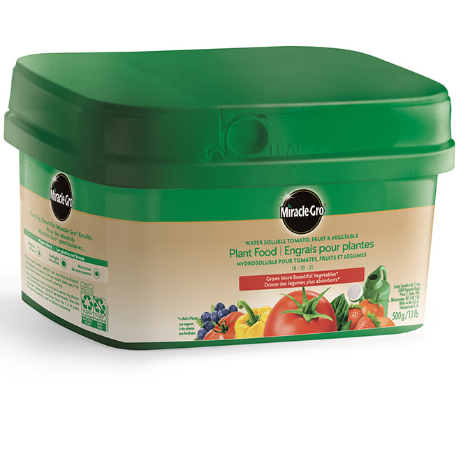 Miracle Gro Friut & Vegetables Water Soluble Fertilizer 500G