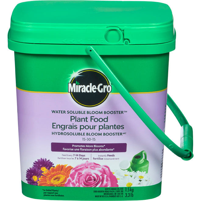 Miracle Gro Bloom Booter FERTILIZER 1.5kg