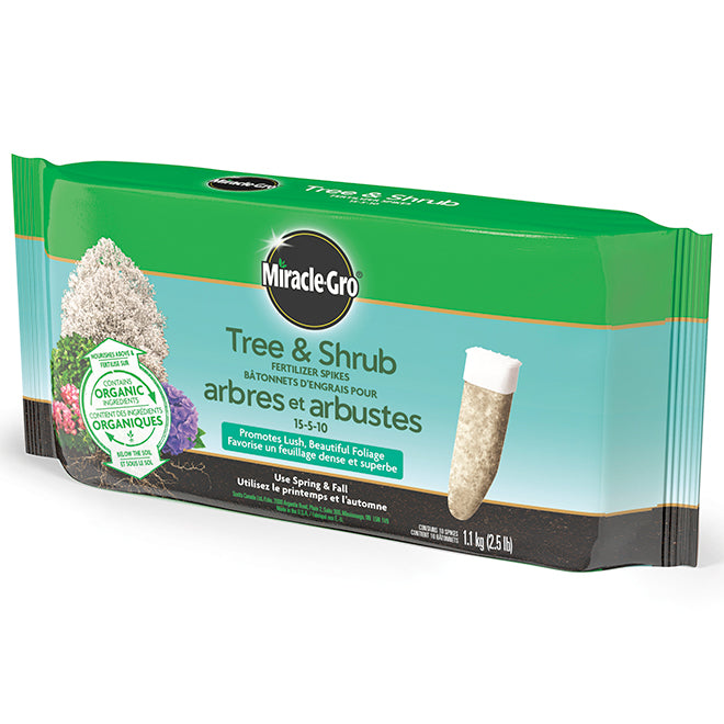 Miracle Gro Tree & Shrub Fertilizer Spikes 10 pack