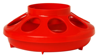 1 QUART RED LITTLE GIANT PLASTIC FEEDER