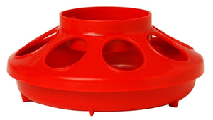 1 QUART RED LITTLE GIANT PLASTIC FEEDER