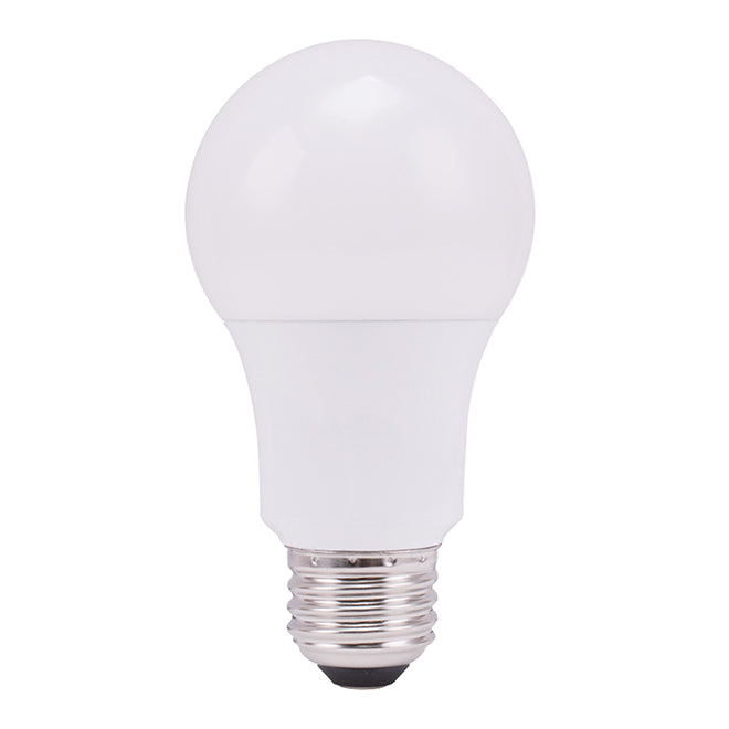 GE LED Bulb - A19 - 8.5 W - Plastic - Day Light - 8-Pack