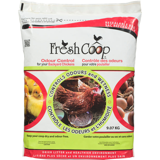 Fresh Coop - Poultry Deodorizer - Odour Control - 20 Lb