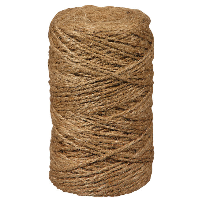 Ben-Mor Twisted Jute Twine 495' Brown