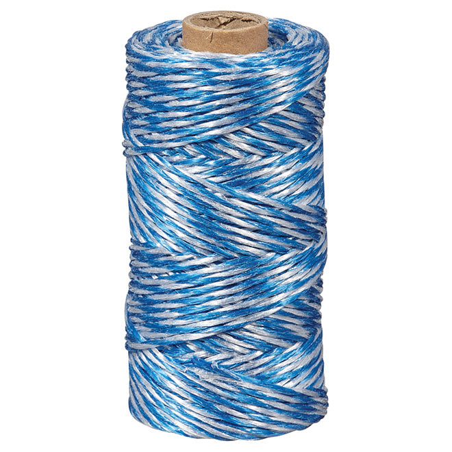 Ben-Mor polypropylene Twine- Twisted- Medium 500' White/Blue