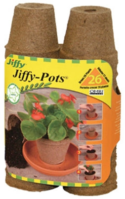 2" ROUND JIFFY POTS