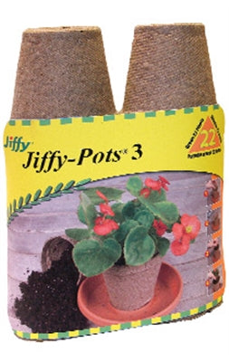 3" ROUND JIFFY POTS