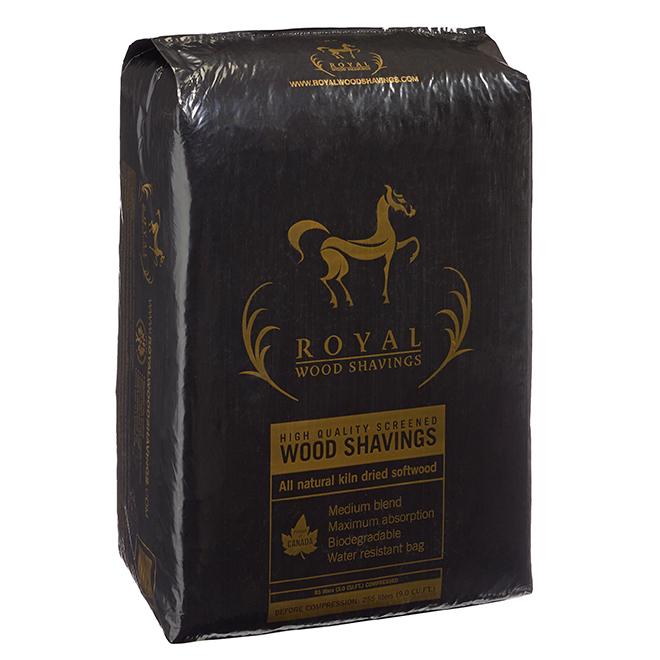 Royal High Quality Screened Wood Shavings - Medium 85L