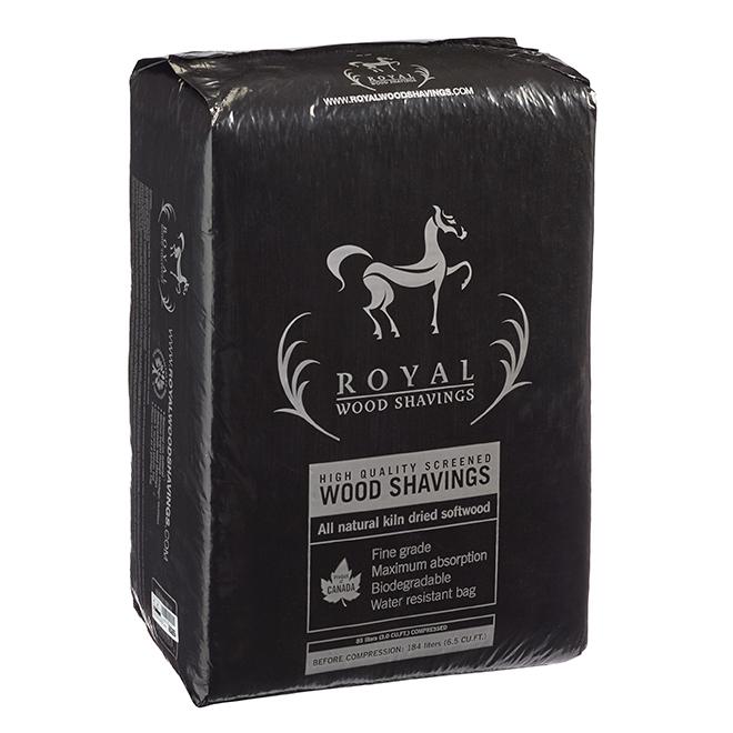 Royal High Quality Screened Wood Shavings - Fine 85L