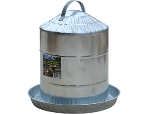 Galvanized Poultry Fountain 2 gal