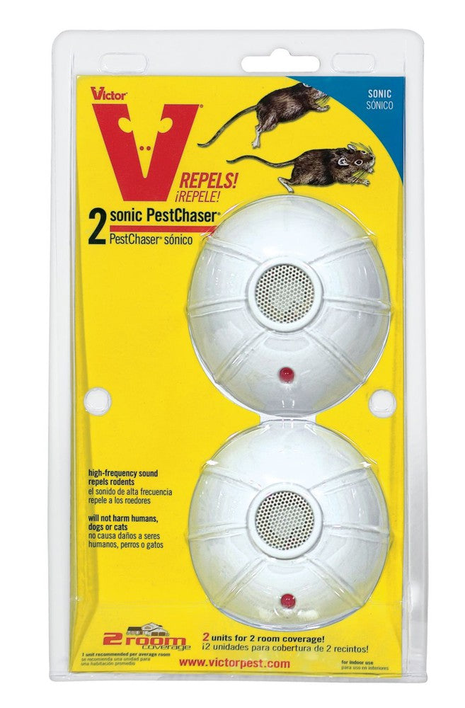 Victor PestChaser Ultrasonis Rodent Repeller 2 pk