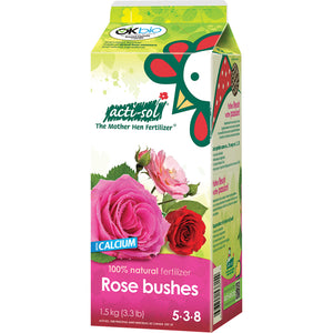 Acti-sol Rose Bushes Organic Fertilizer 5-3-8 1.5kg