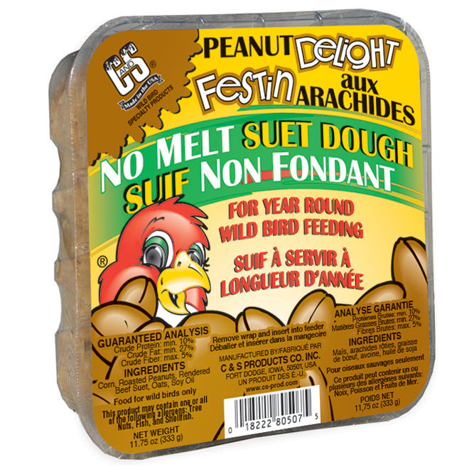 Bird Suet - Peanut Delight Suet Cake - 333 g