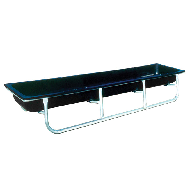 Bunk Feeder - Galvanized Steel/Poly - 120" x 32" x 14"