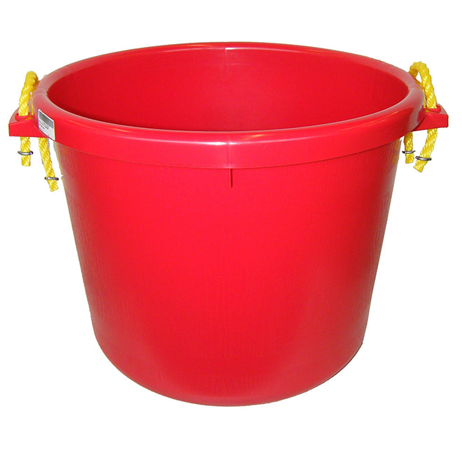 Muck Bucket - Rubber Polymer - 66 L - Red