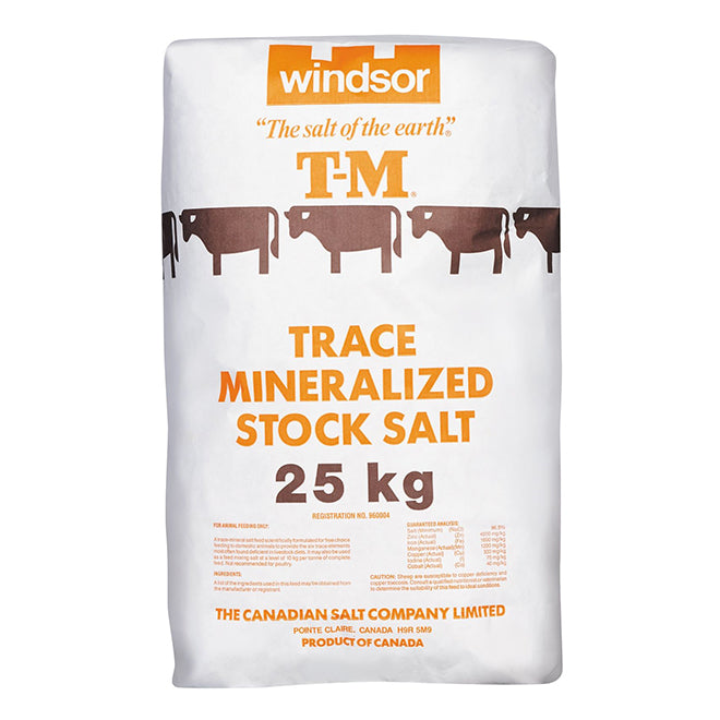 Mineralized Salt for Cattle and Sheep - 25 kg