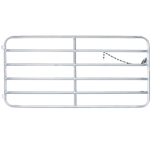 Heavy Duty Aluminum Gate Diamond Bar- 6 Bars 48"x8"