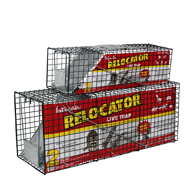 Intruder Live Trap Cage 2 Pack Combo