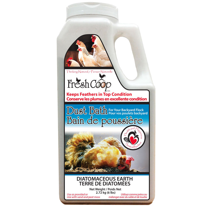 Fresh Coop Poultry Dust Bath - 6 lbs