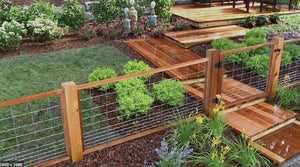 Hog Fence Panel - 4GA Galvanized - 11 Line - 34'' X 16'