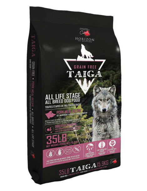 Horizon Taiga Pork Dog Food (Grain Free) 15.9kg