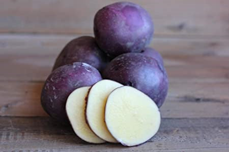 Seed Potato - Huckleberry Gold - Low Glycemic - Sold by the Pound