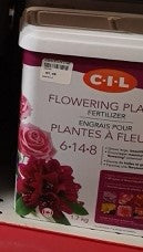 CIL Flowering Plants Fertilizer 6-14-8 1.7kg