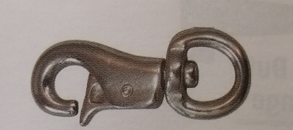 7/8" Round Eye Bull Snap With Pull Lever