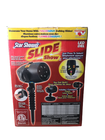 Star Shower Slide Show Projector