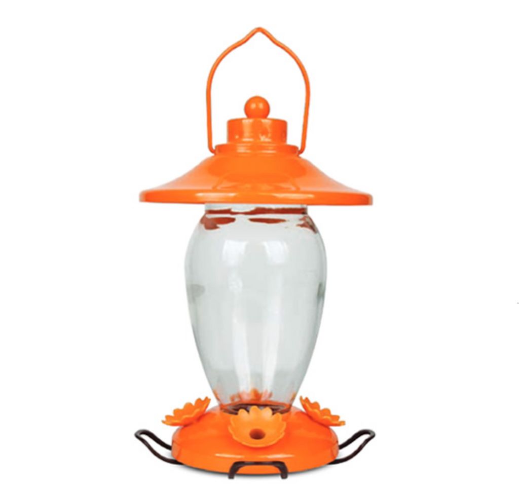 Lantern Style Glass Oriole Feeder