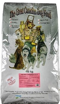 Great Canadian Premium Canine Dog Food 26-15 Pink Label