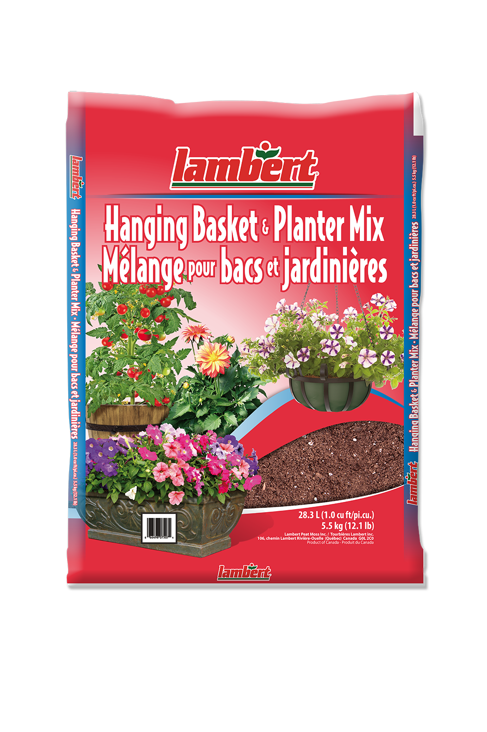 Lambert Hanging Basket and Planter Mix - 28.3L