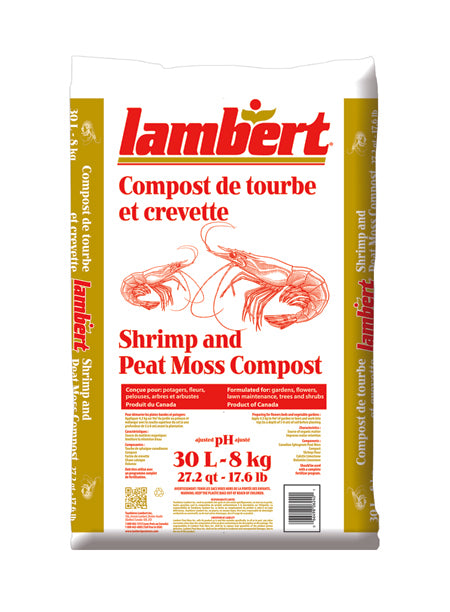 Lambert Shrimp and Peat Moss Compost - 30L