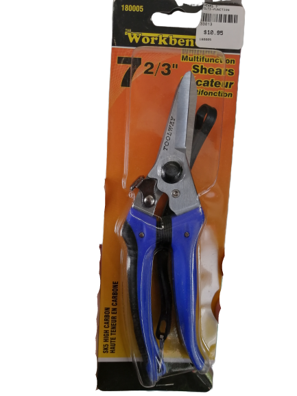 Workbench 7-2/3" Multi Function Stainless Steel Shears