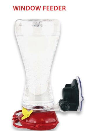 Poly Window Hummingbird Feeder