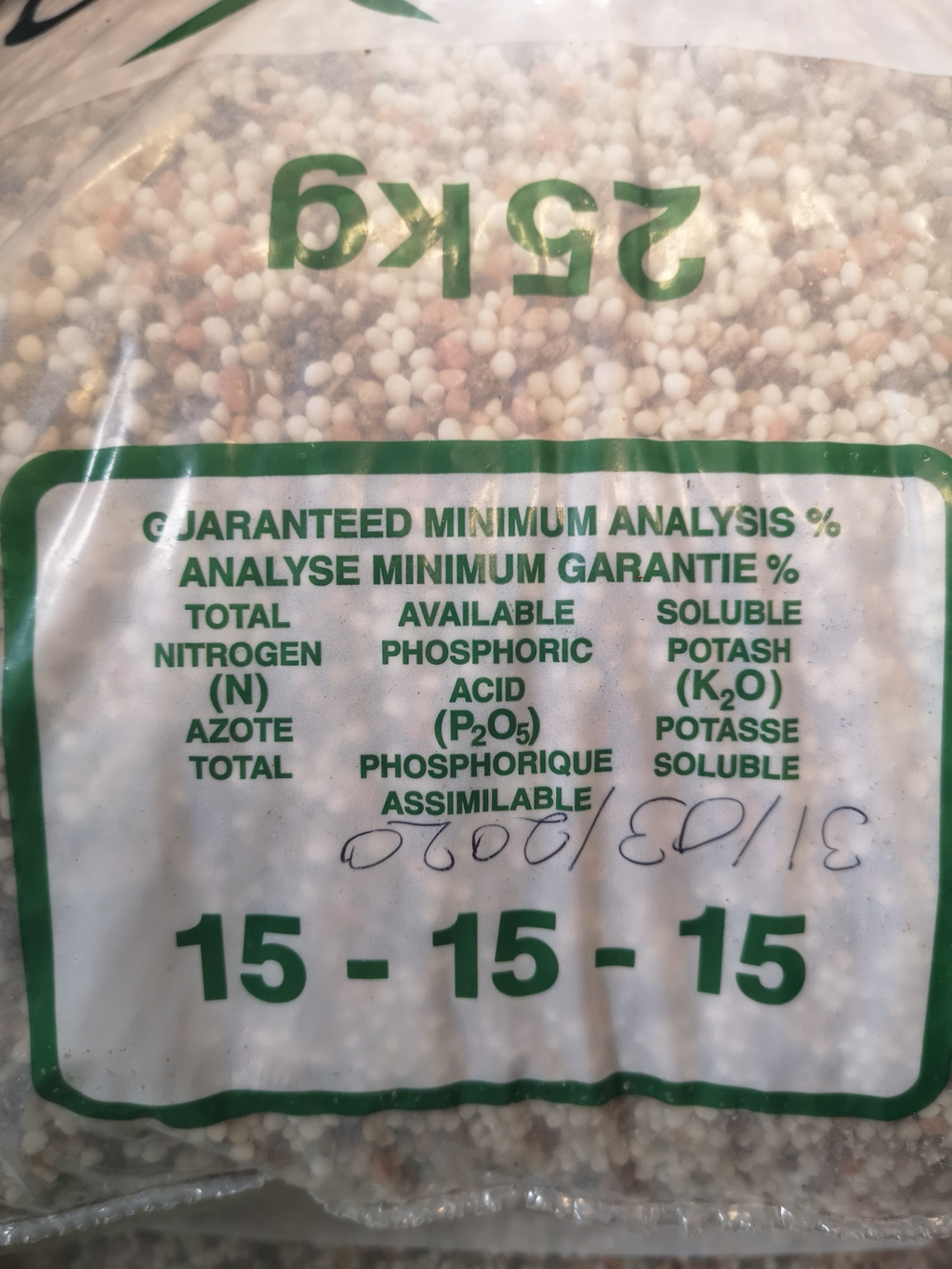 15-15-15 Fertilizer 25kg